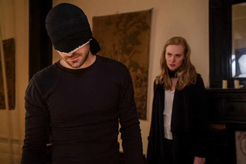 Charlie Cox and Deborah Ann Woll